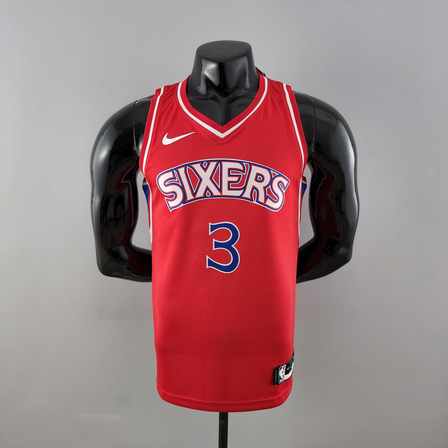 Philadelphia 76ers Allen Iverson "Rookie Season" Roja