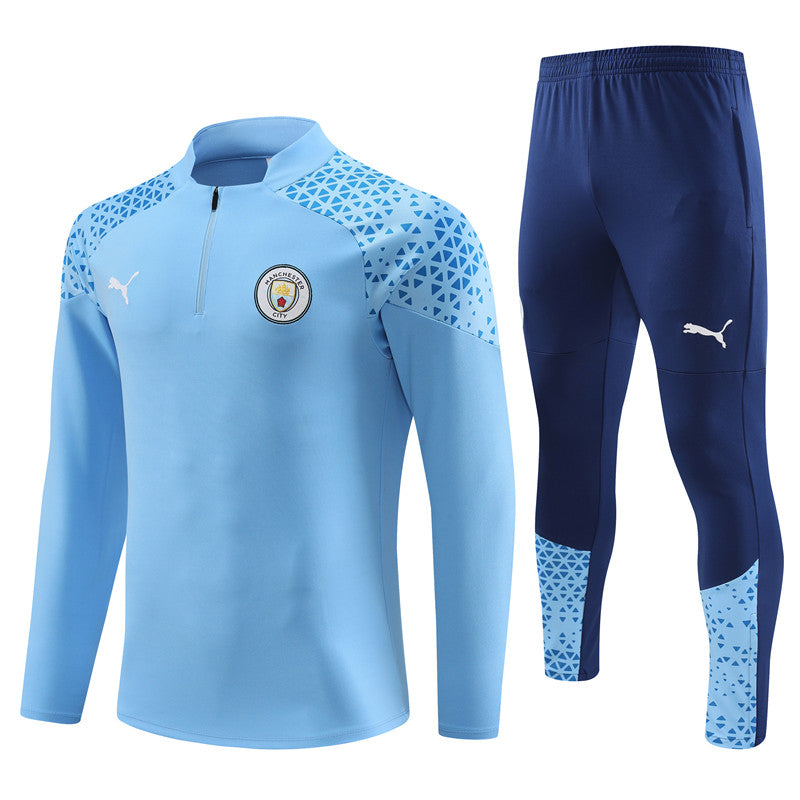 Buzo Completo Manchester City Azul Celeste