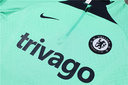 Buzo Completo Chelsea Menta Azul