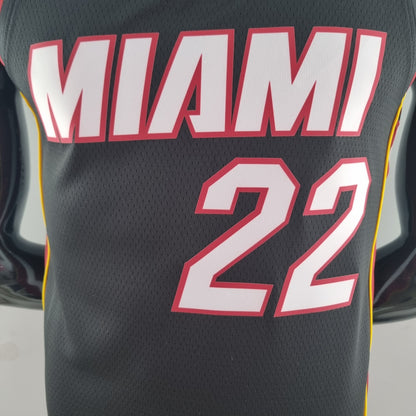 NBA 75 Aniversario Miami Heat Negra