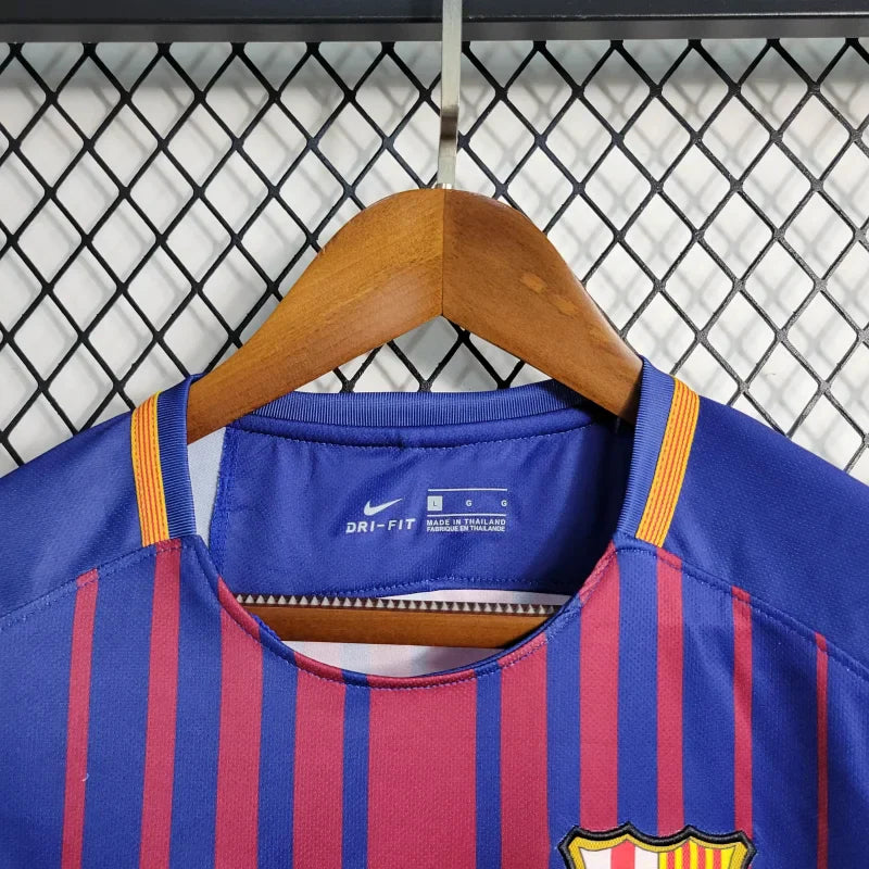 FC Barcelona Local Retro 2017/18 Versión Fan