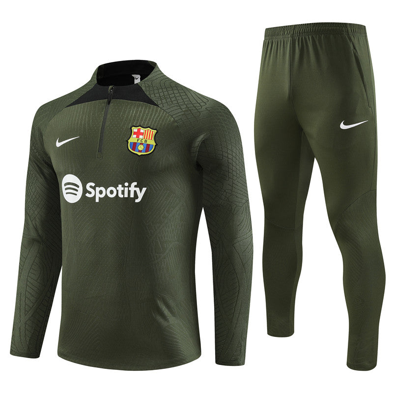 Buzo Completo FC Barcelona Verde