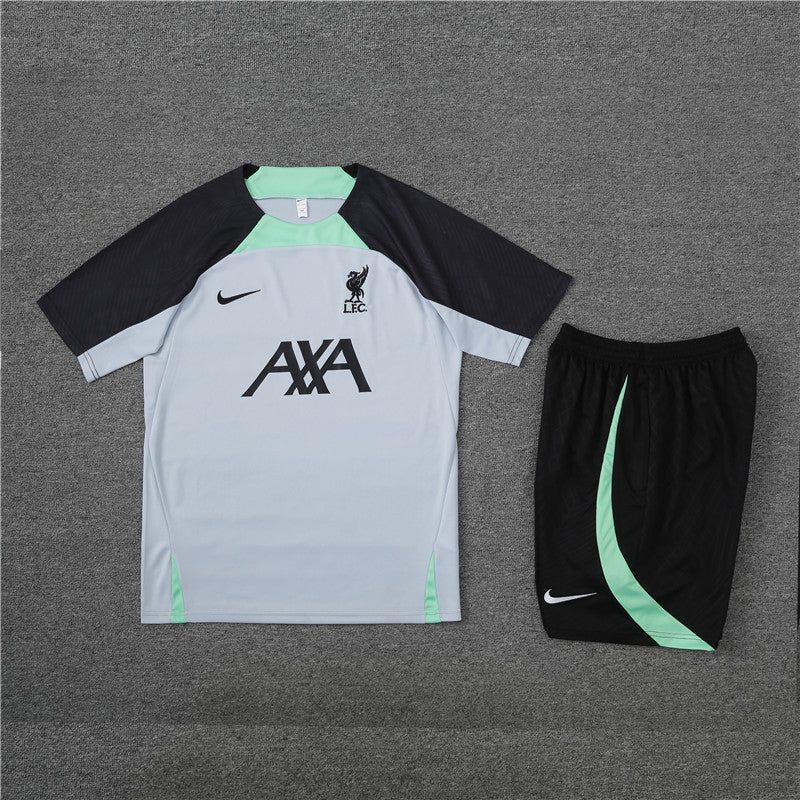 Liverpool Entrenamiento Kit Adulto Gris Verde 2023/24