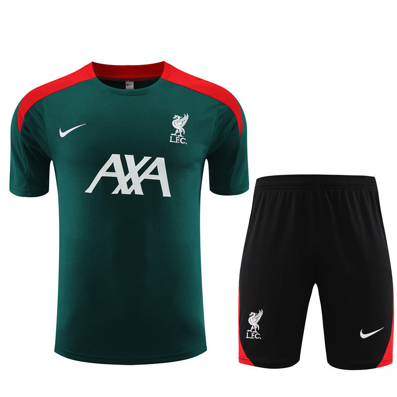 Liverpool Entrenamiento Kit Adulto Verde Rojo