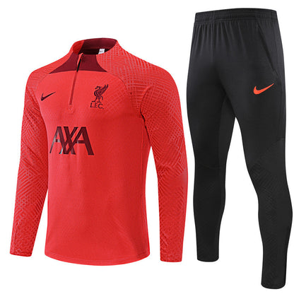 Buzo Completo Liverpool Rojo Negro 2022/23