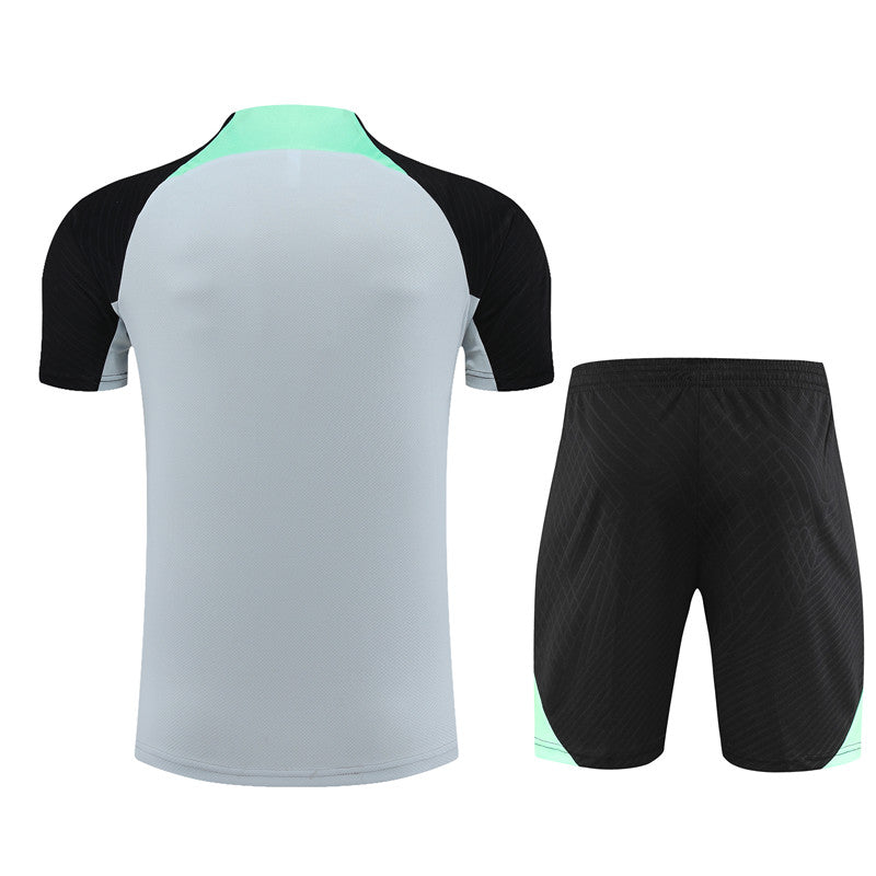 Liverpool Entrenamiento Kit Adulto Gris Verde 2023/24