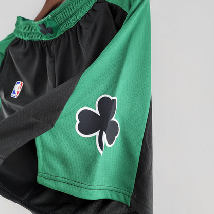 Boston Celtics Shorts Negro Verde