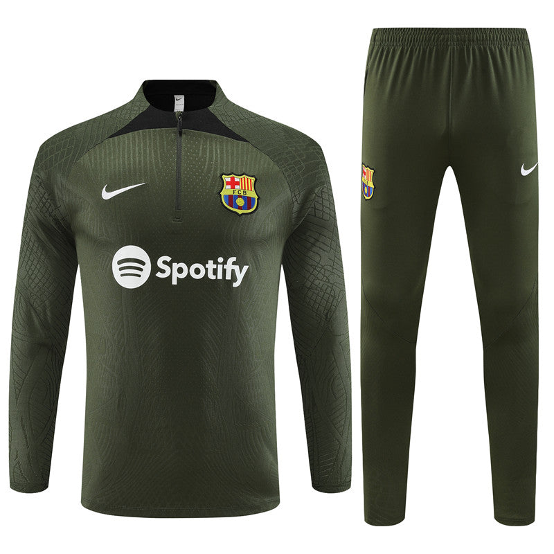 Buzo Completo FC Barcelona Verde