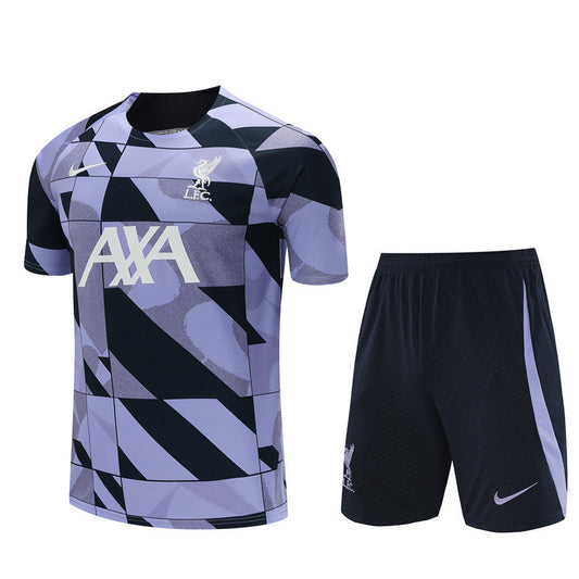 Liverpool Entrenamiento Kit Adulto Diseño Morado 2023/24