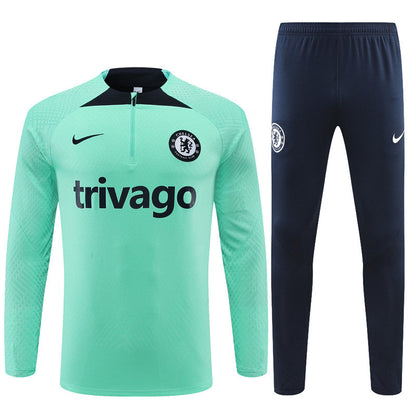 Buzo Completo Chelsea Menta Azul