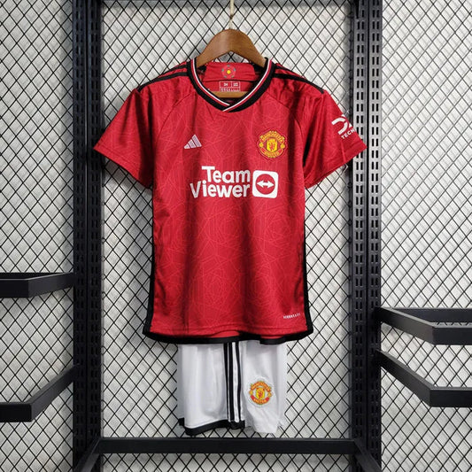 Manchester United Kit Niños Local 2023/24