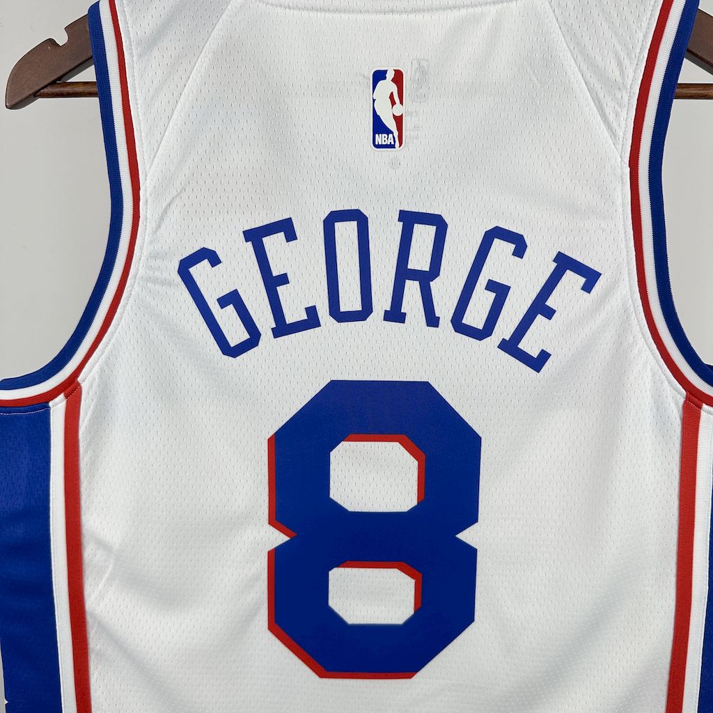 Philadelphia 76ers 2023 Camiseta Blanca NBA