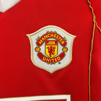 Manchester United Retro Kit Niños Local 2006/07