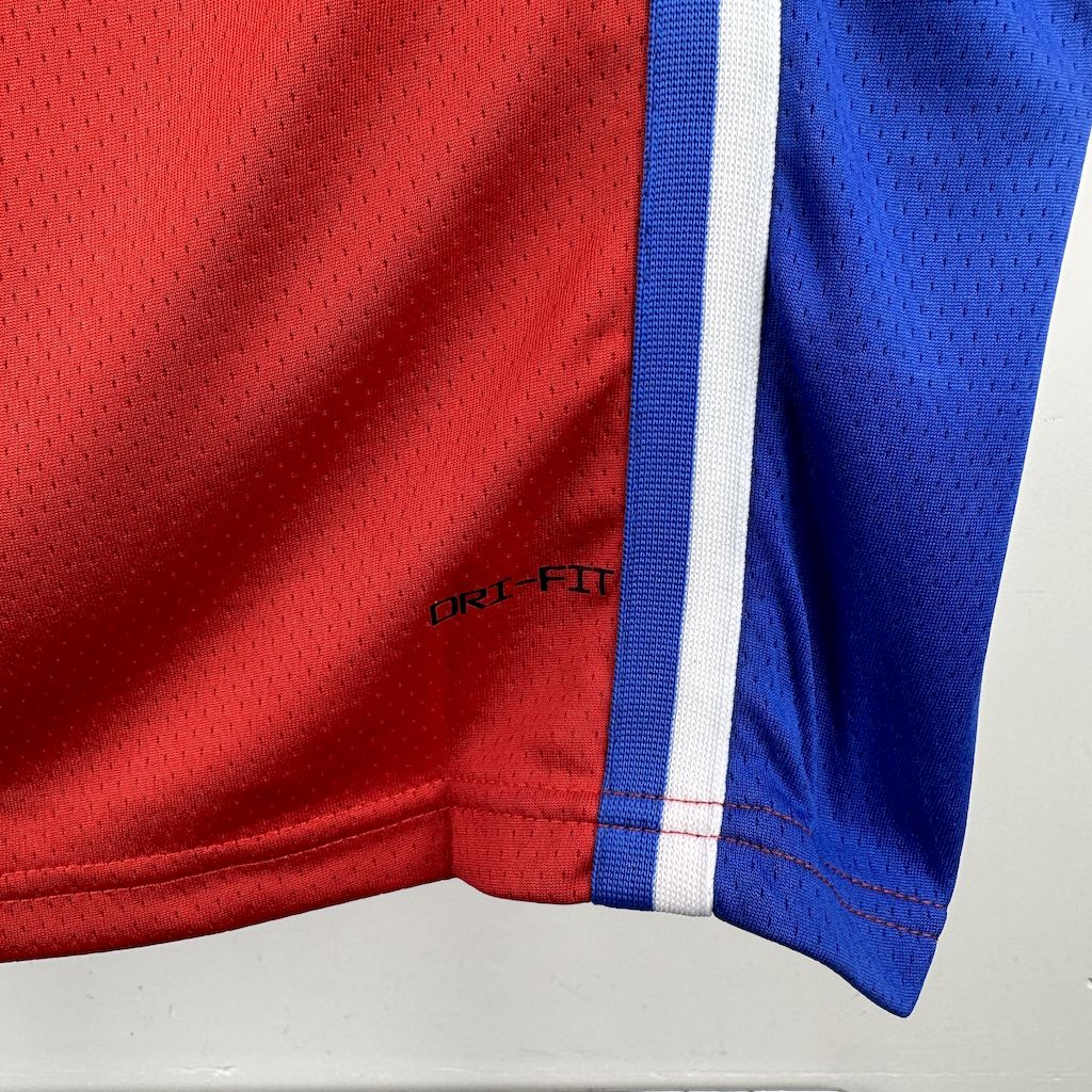 Philadelphia 76ers 2023 Camiseta Roja NBA