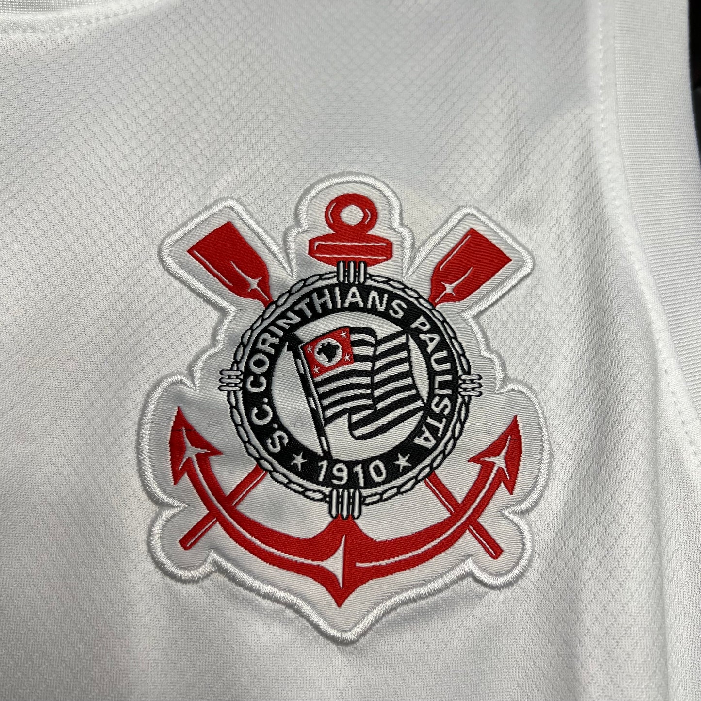 Corinthians Local Sin Mangas Blanca 2024/25 Versión Fan