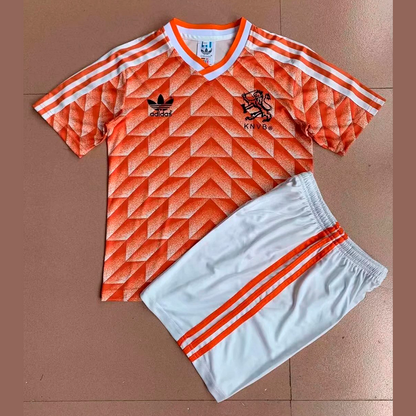 Países Bajos Retro Kit Niños Local 1988