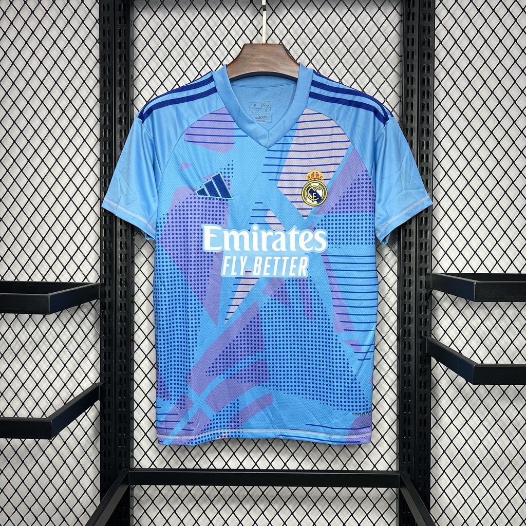 Real Madrid Portero Celeste 2024/25 Versión Fan