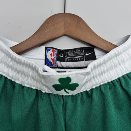 NBA 75 Aniversario Boston Celtics Shorts Verde