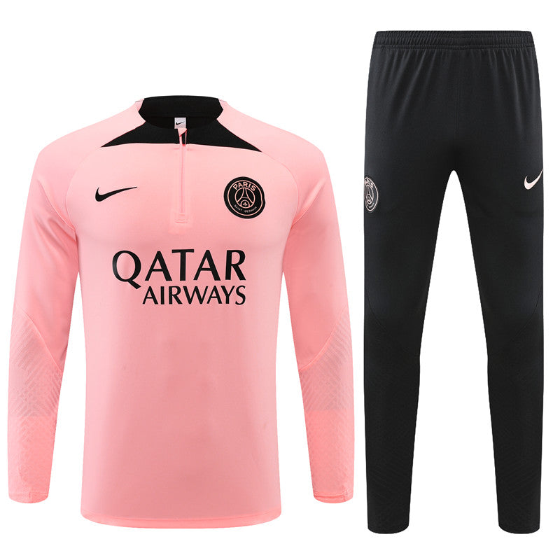 Buzo Completo PSG Rosado Pastel 2022/23