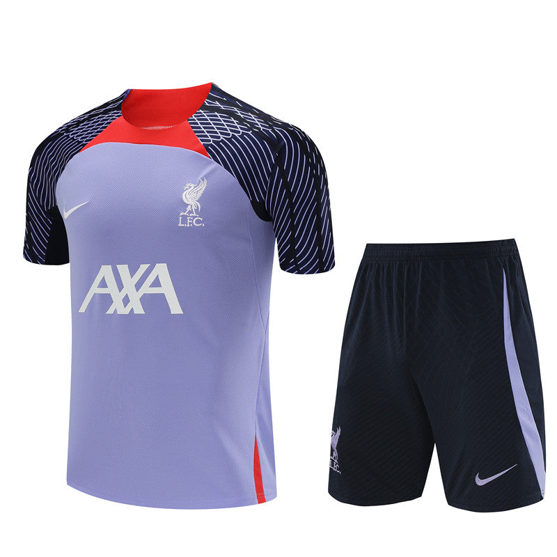 Liverpool Entrenamiento Kit Adulto Morado 2023/24