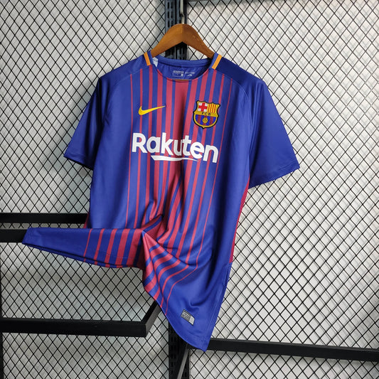 FC Barcelona Local Retro 2017/18 Versión Fan