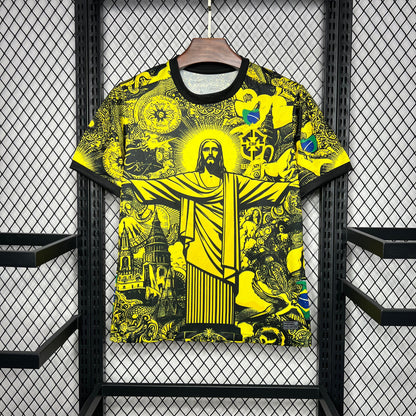 Brasil "Edición Cristo Redentor Amarilla" 2024 Versión Fan