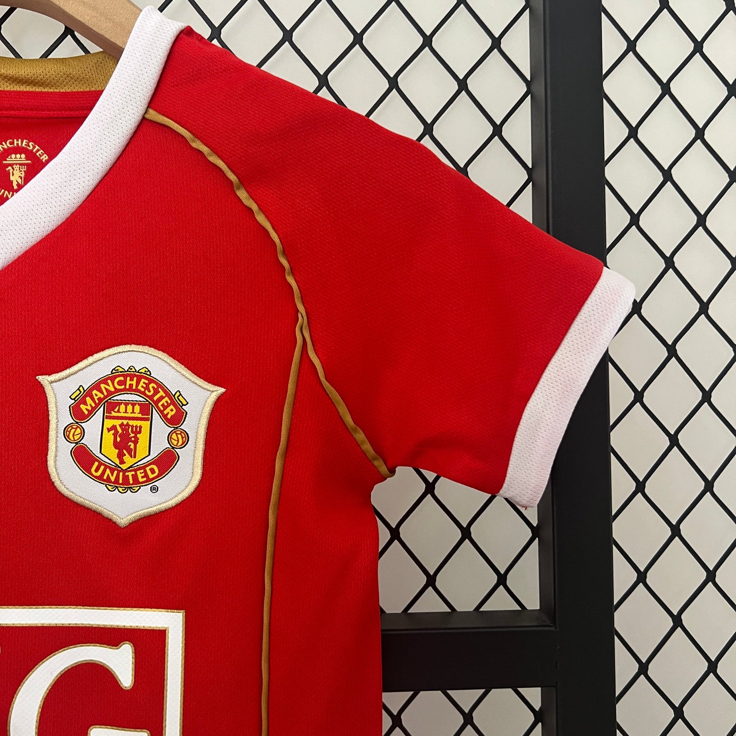 Manchester United Retro Kit Niños Local 2006/07