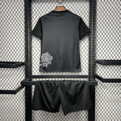 Real Madrid "Y-3 Rose Edition Black" 2024/25 Kit Niños