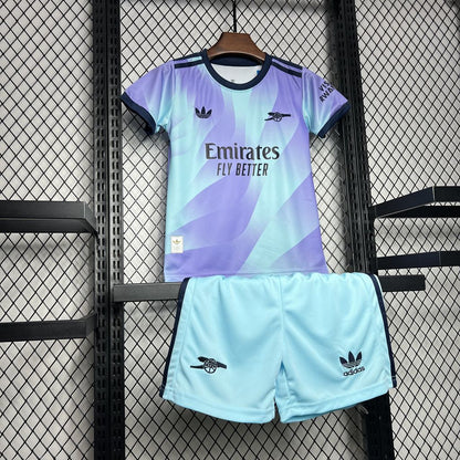 Arsenal Tercera 2024/25 Kit Niños