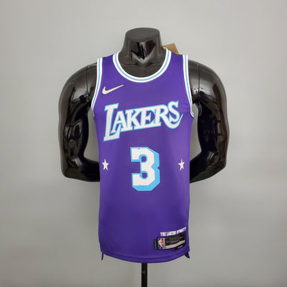 LA Lakers Aniversario 75 Morada 2022 Versión Fan