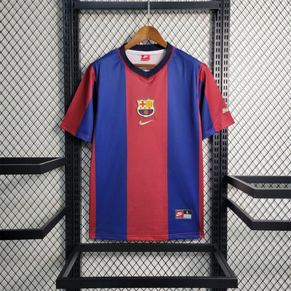 FC Barcelona Local Retro 1998/99 Versión Fan