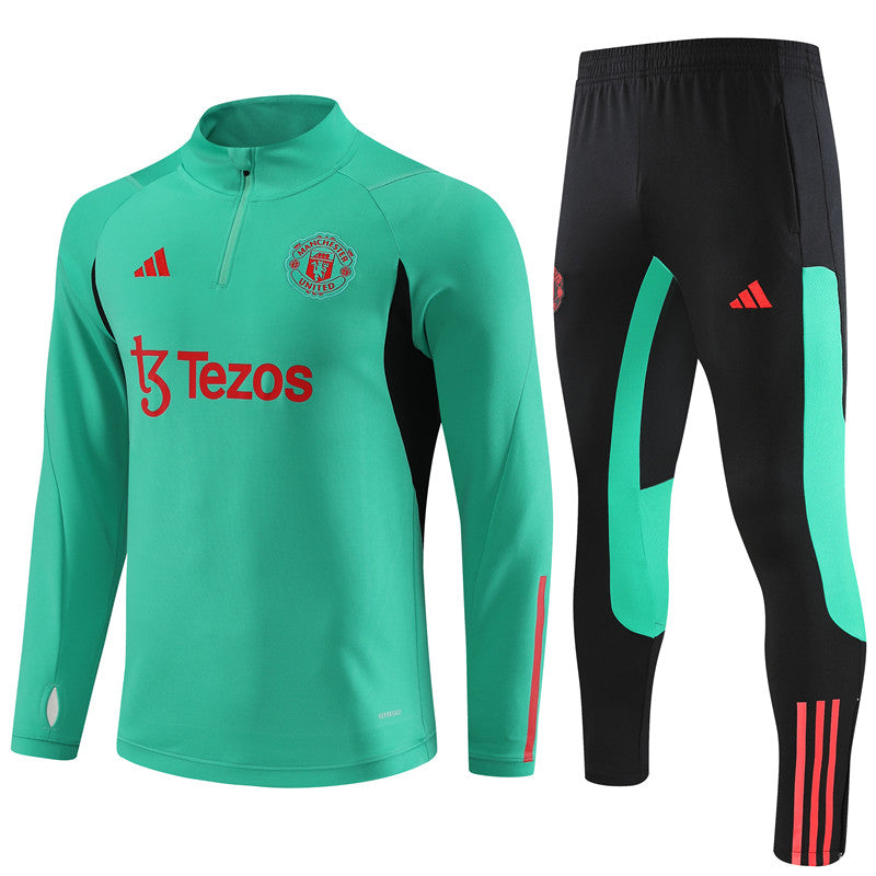 Buzo Completo Manchester United Verde