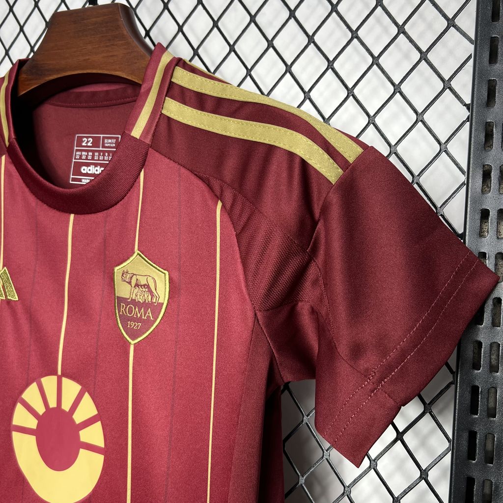 AS Roma Local 2024/25 Kit Niños