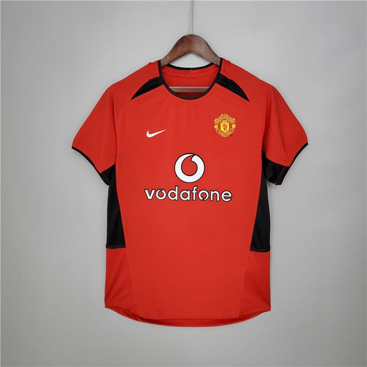 Manchester United Local Retro 2002/04 Versión Fan