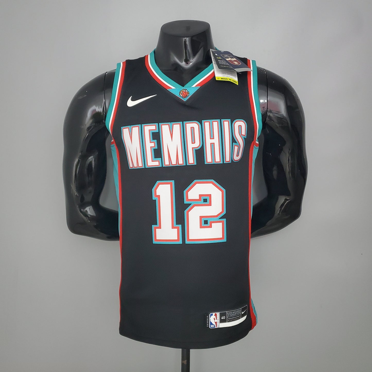 Memphis Grizzlies Negra "Retro" Ja Morant