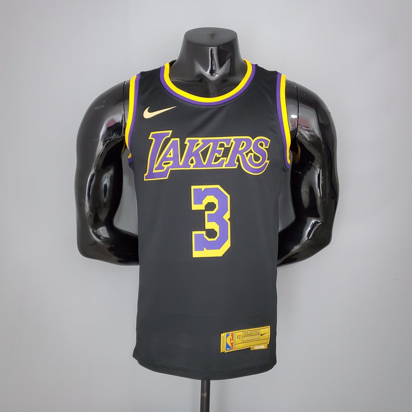 LA Lakers Negra 2021 Versión Fan