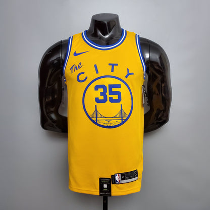 Golden State Warriors The City" Amarilla