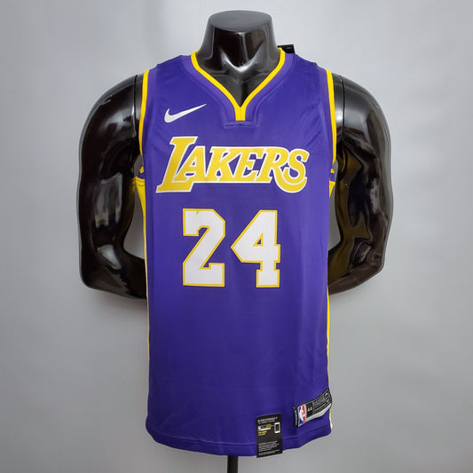 LA Lakers Morada Cuello en V Versión Fan