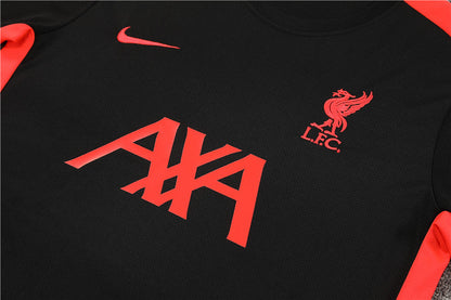 Liverpool Entrenamiento Kit Adulto Negro Rojo 2023/24