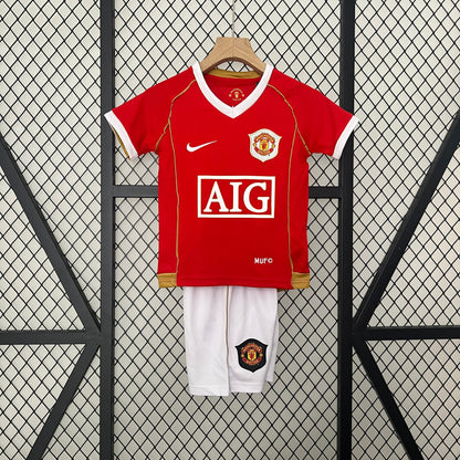 Manchester United Retro Kit Niños Local 2006/07