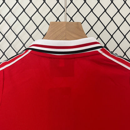 Manchester United Retro Kit Niños Local 1998/00