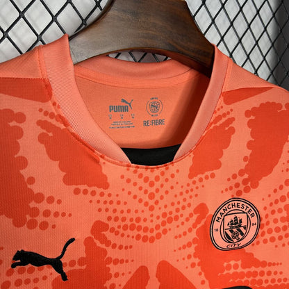 Manchester City Portero Naranja 2024/25 Versión Fan