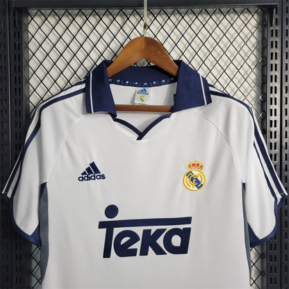 Real Madrid Local Retro 2000/01 Versión Fan