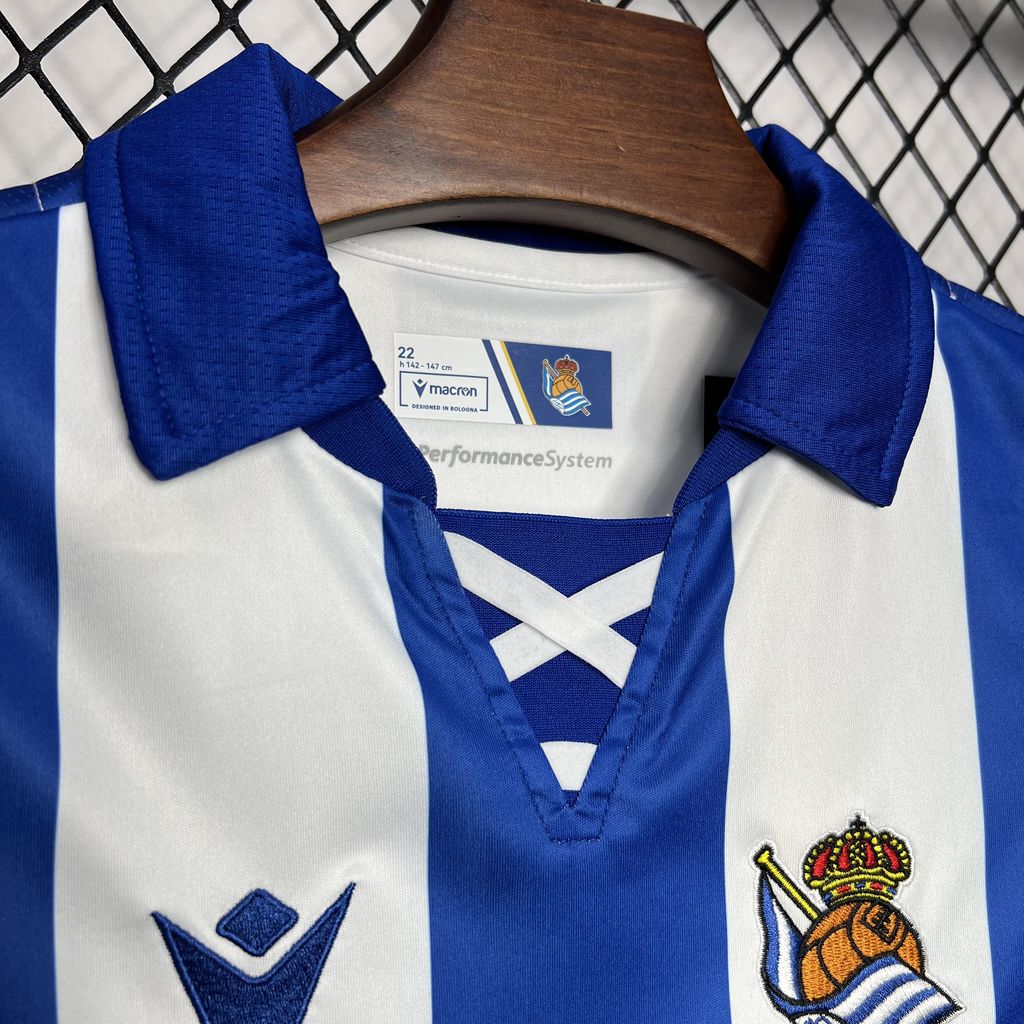 Real Sociedad Local 2024/25 Kit Niños