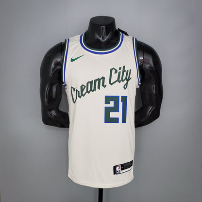 Milwaukee Bucks Beige "Cream City Edition" NBA