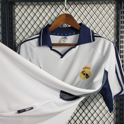 Real Madrid Local Retro 2000/01 Versión Fan