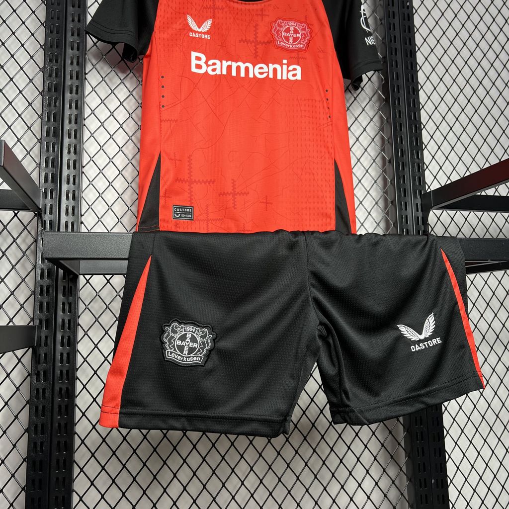 Bayer 04 Leverkusen Kit Niños Local 2024/25