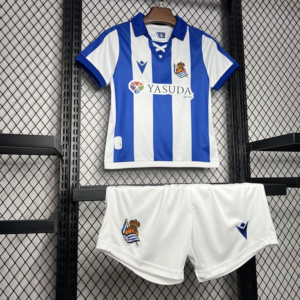 Real Sociedad Local 2024/25 Kit Niños