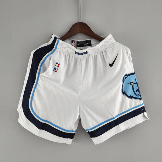 Memphis Grizzlies Shorts Blanco