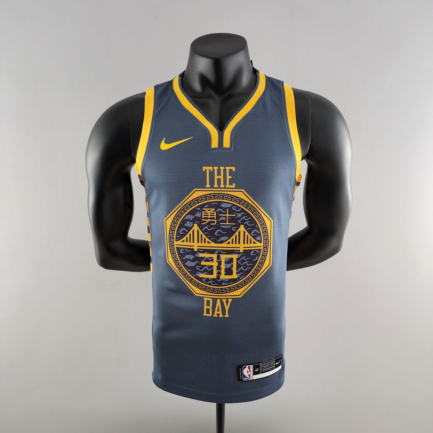 Golden State Warriors City Edition Gris